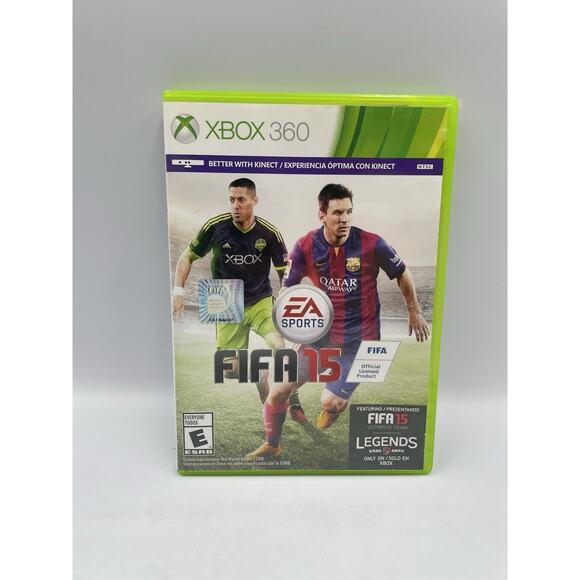 XBOX 360 FIFA 15 Soccer Lionel Messi EA SPORTS *TESTED & WORKING* - Picture 1 of 4